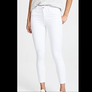 L’Agence Margot Skinny Jean in Blanc Size 28
